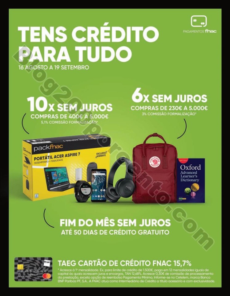 Antevisão Folheto FNAC Regresso às aulas promoç