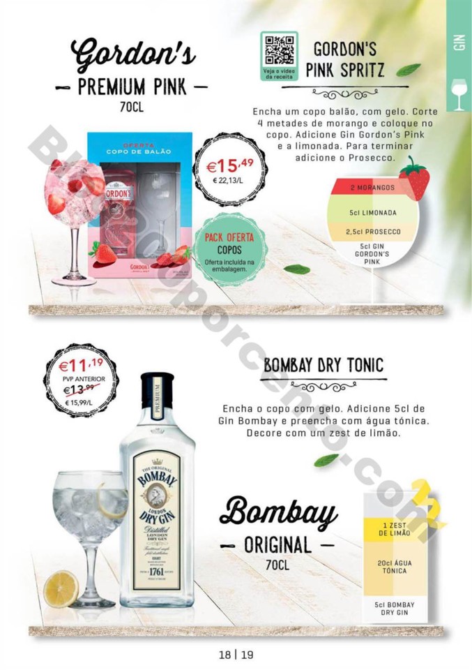 Antevisão Folheto CONTINENTE Cocktails promoçõe