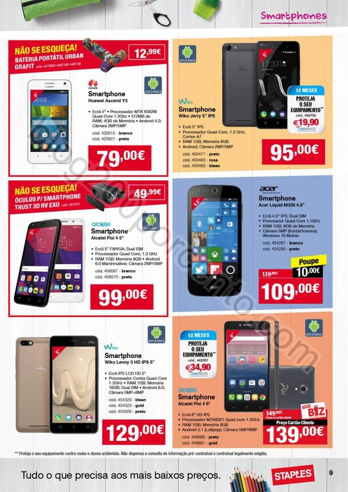 Novo Folheto STAPLES promoções de 8 a 27 setembr