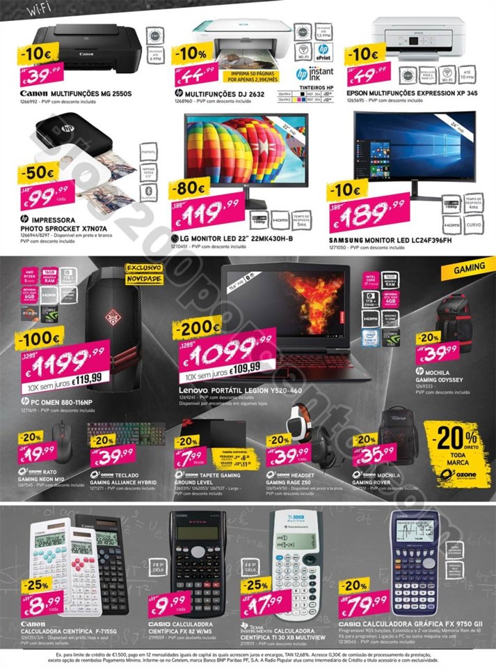 Antevisão Folheto RADIO POPULAR Promoções de 21