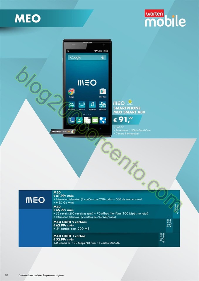 Antevisão Folheto WORTEN Mobile de 4 fevereiro a 