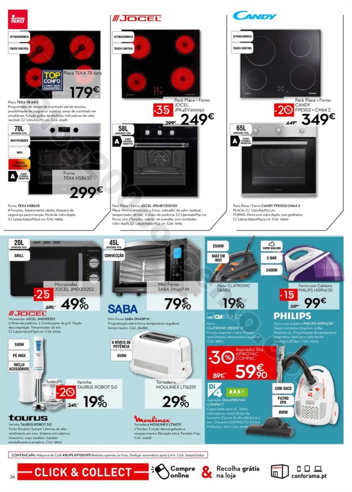Antevisão Folheto CONFORAMA Promoções de 8 mar