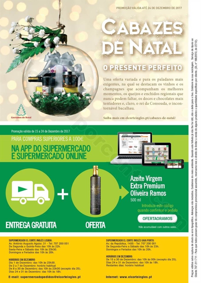 Antevisão Folheto EL CORTE INGLÉS Promoções de