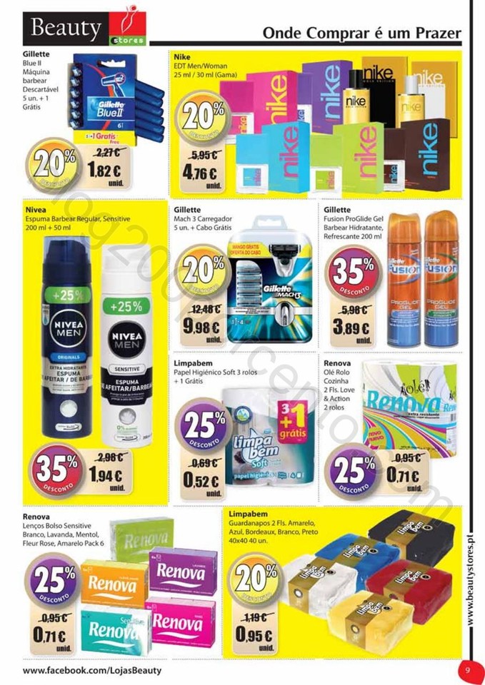 Antevisão Folheto BEAUTY STORES Promoções de 7 