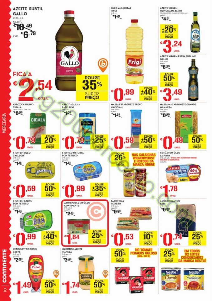 Antevisão Folheto CONTINENTE Promoções de 12 a 