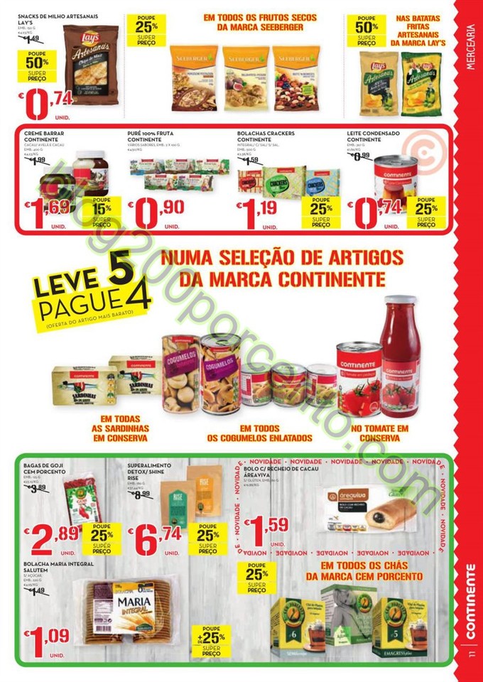 Antevisão Folheto MODELO - CONTINENTE Promoções