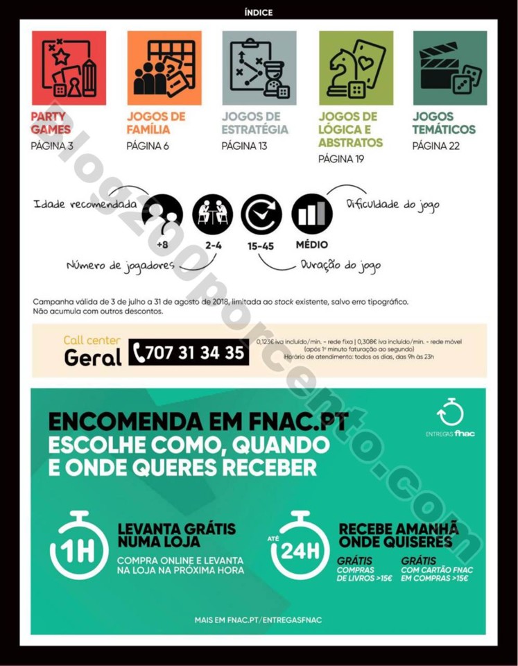 Antevisão Folheto FNAC Especial jogos tabuleiro p