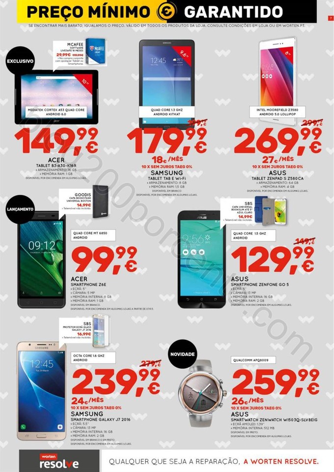 Antevisão Folheto WORTEN Promoções de 2 a 15 ma