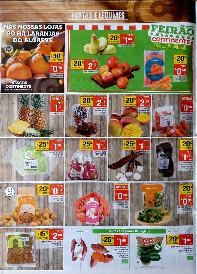 antevisao folheto continente 29 janeiro a 4 fevere