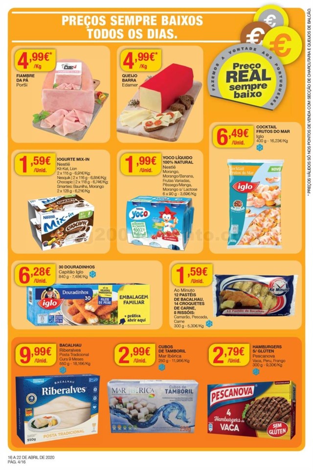 Antevisão Folheto INTERMARCHÉ Promoções de 16 