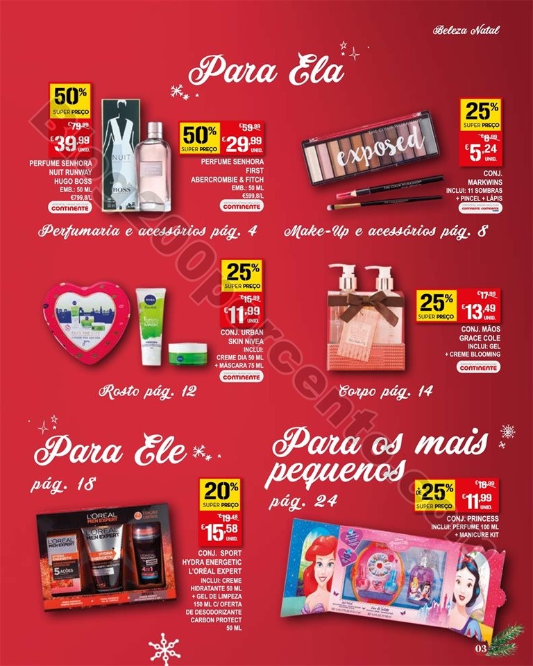 Antevisão Folheto CONTINENTE Natal Promoções de