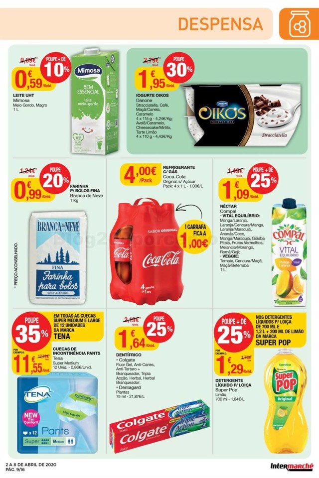 Antevisão Folheto INTERMARCHÉ Promoções de 2 a