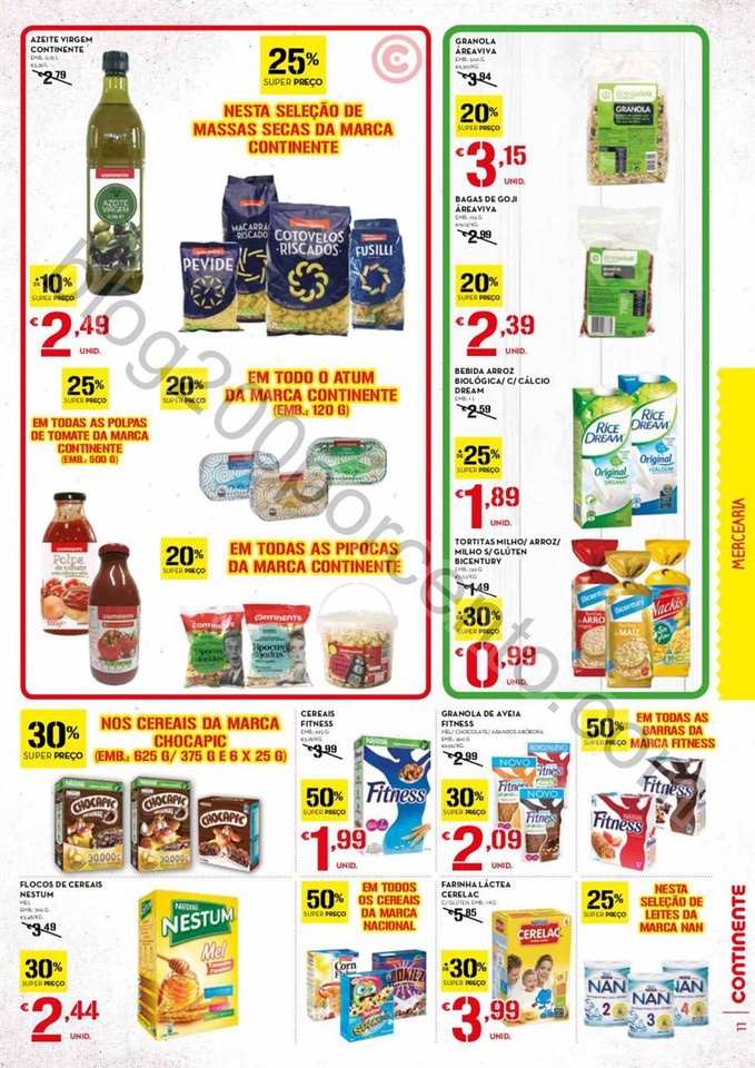 Antevisão Folheto CONTINENTE Madeira promoçãoz