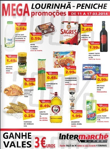 Antevisão folheto | INTERMARCHÉ | de Lourinhã - Peniche 11 a 17 março