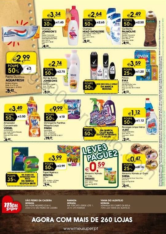 Antevisão Folheto MEU SUPER Promoções de 22 mar