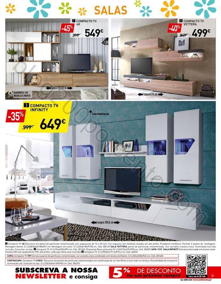 Antevisão Folheto CONFORAMA Promoções de 6 abri