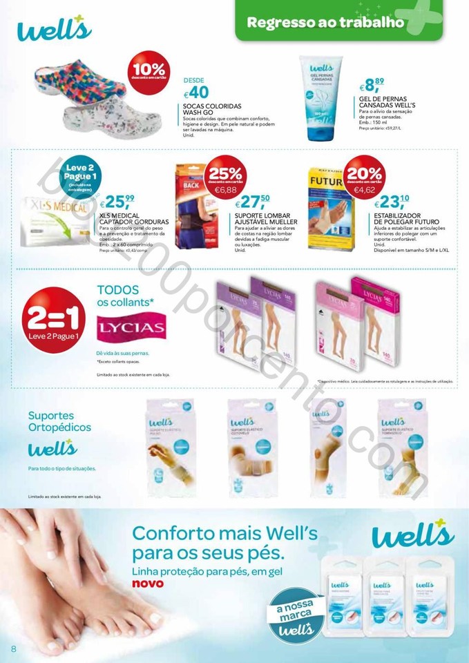 Antevisão Folheto WELLS Promoções de 23 agosto 