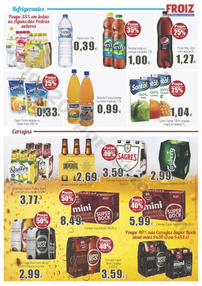 Antevisão Folheto Froiz promoções de 5 a 25 abr