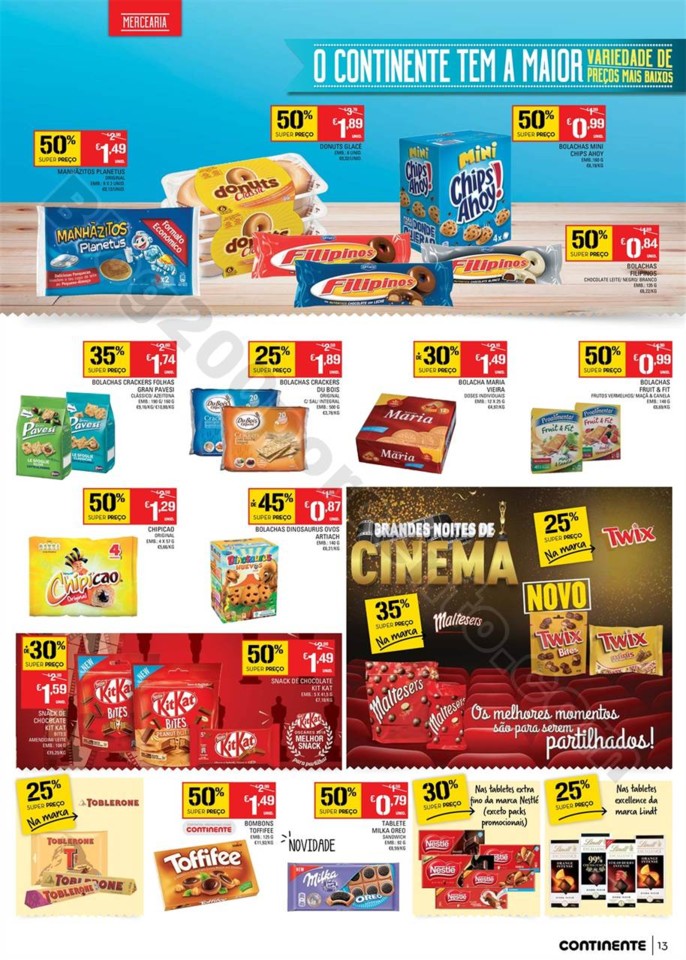 Antevisão Folheto CONTINENTE Promoções de 27 fe