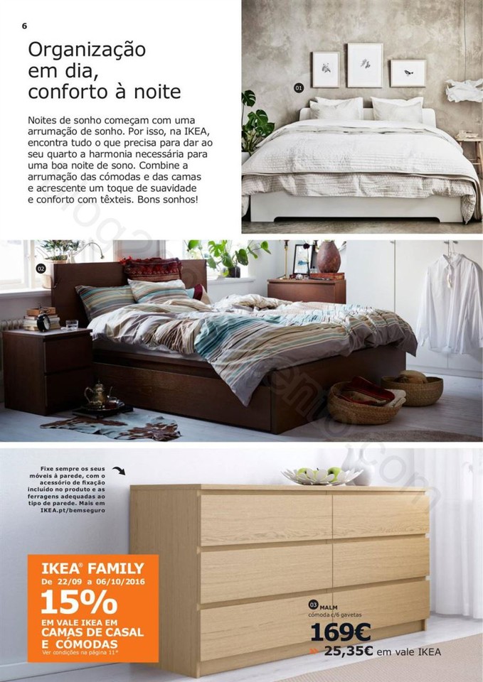 Antevisão Folheto IKEA Quartos promoções de 22 