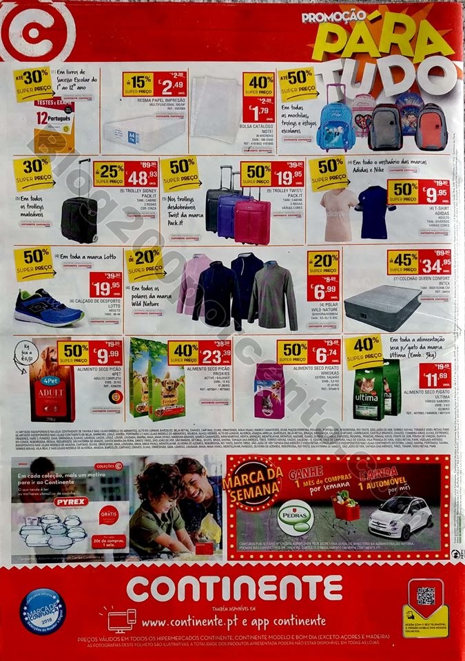 antevisao folheto continente promocoes de 2 a 7 ja