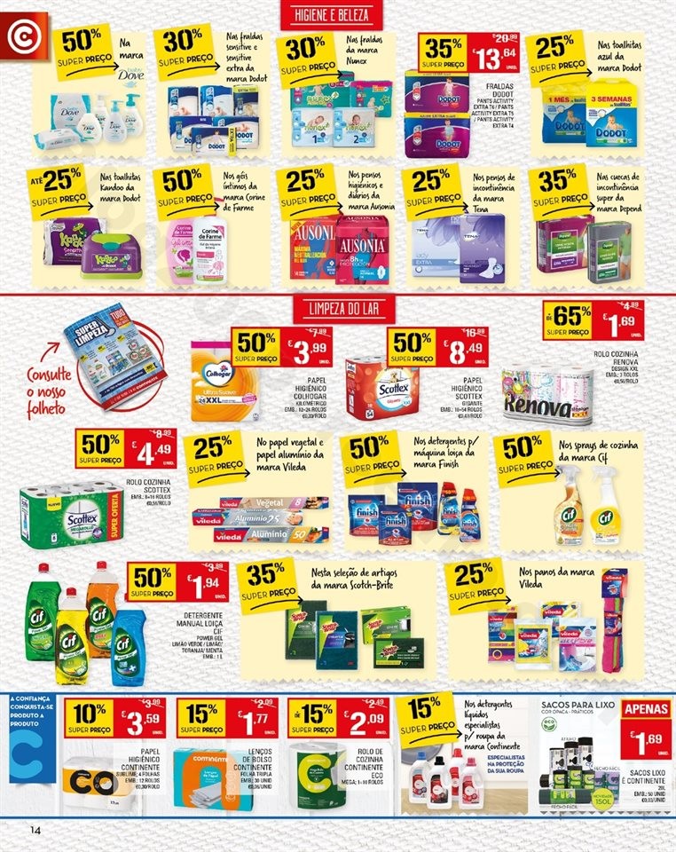 Antevisão Folheto CONTINENTE Promoções de 5 a 1