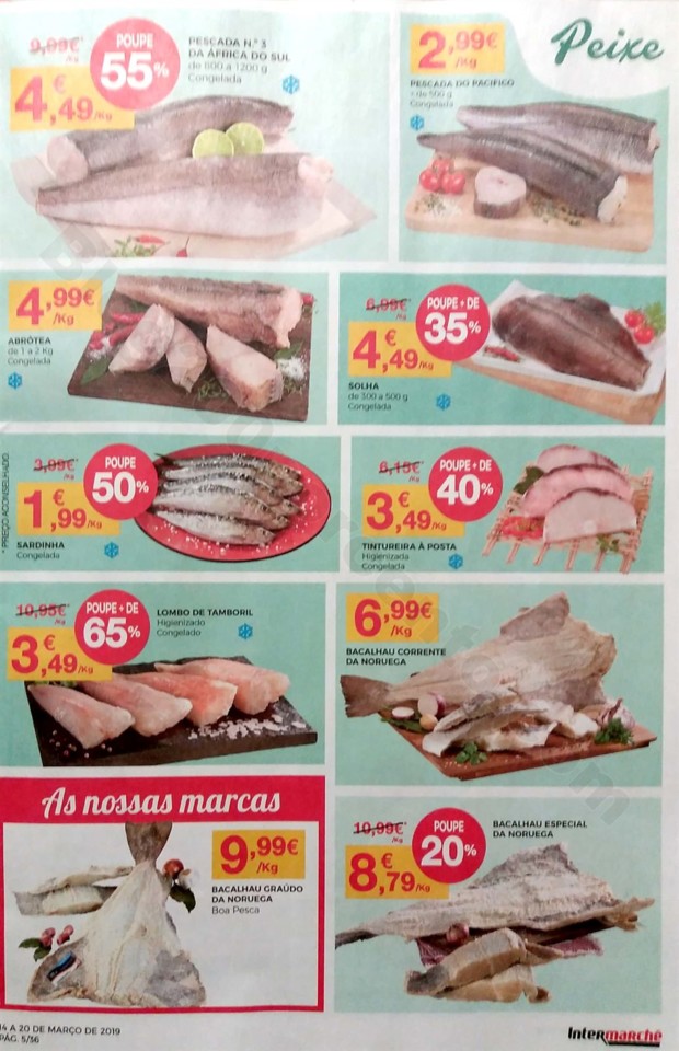 antevisão folheto intermarche promoções de 14 a