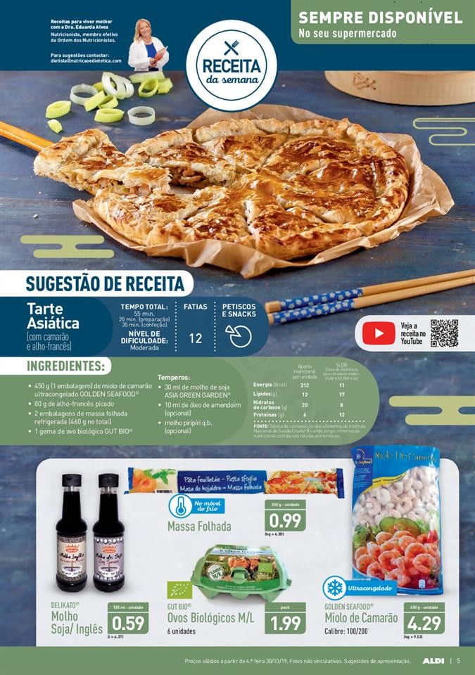 Antevisão Folheto ALDI Promoções a partir de 30