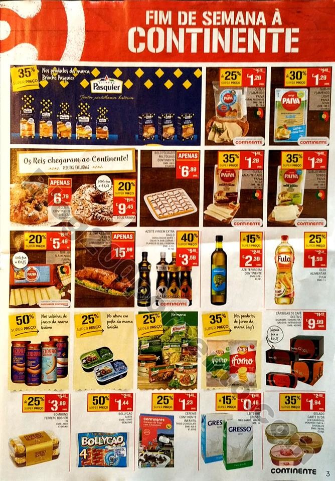 antevisão folheto fim de semana continente 25 out