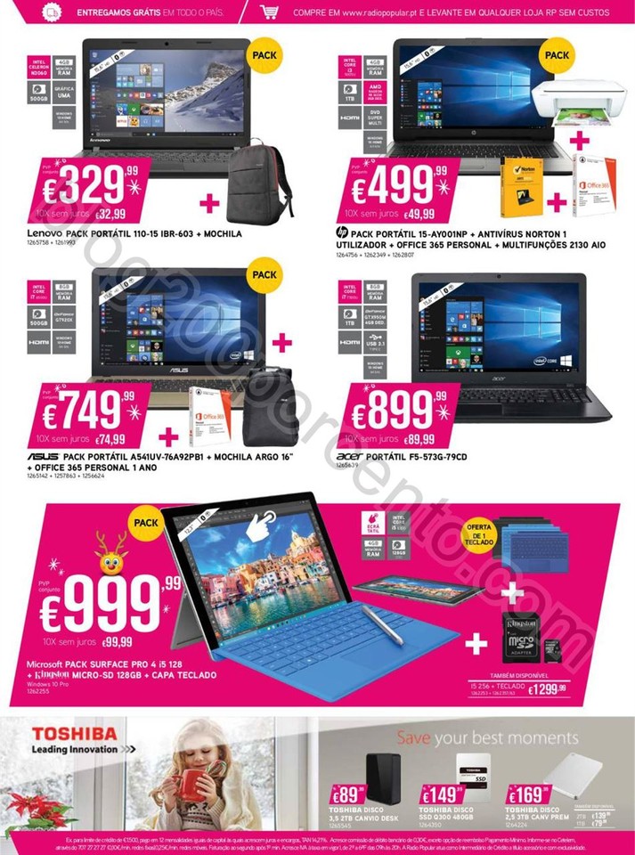 Antevisão Folheto RADIO POPULAR Promoções de 22
