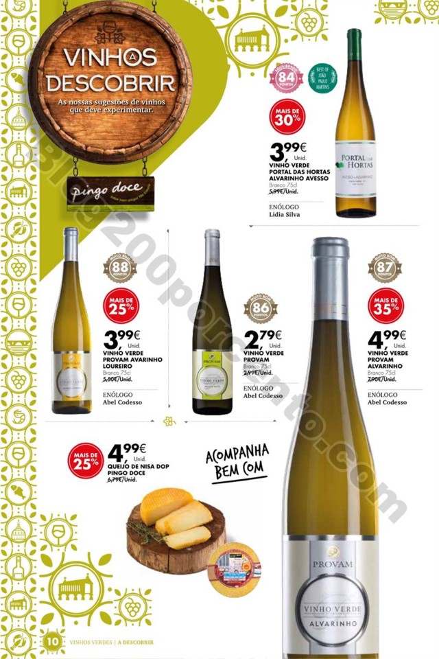 Antevisão Folheto PINGO DOCE Vinhos Verdes Promo