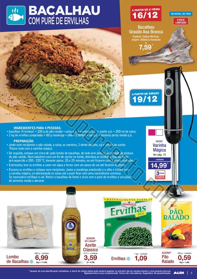Antevisão folheto ALDI Promoções a partir de 16