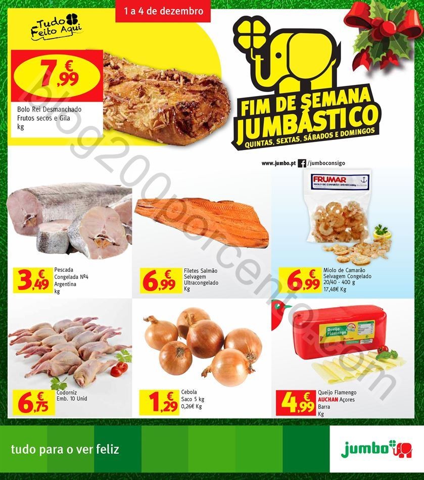 Antevisão Folheto JUMBO Fim de semana de 1 a 4 de