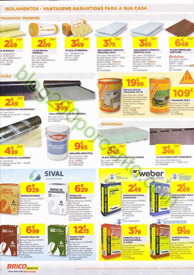 Antevisão Folheto BRICOMARCHÉ Promoções de 14 