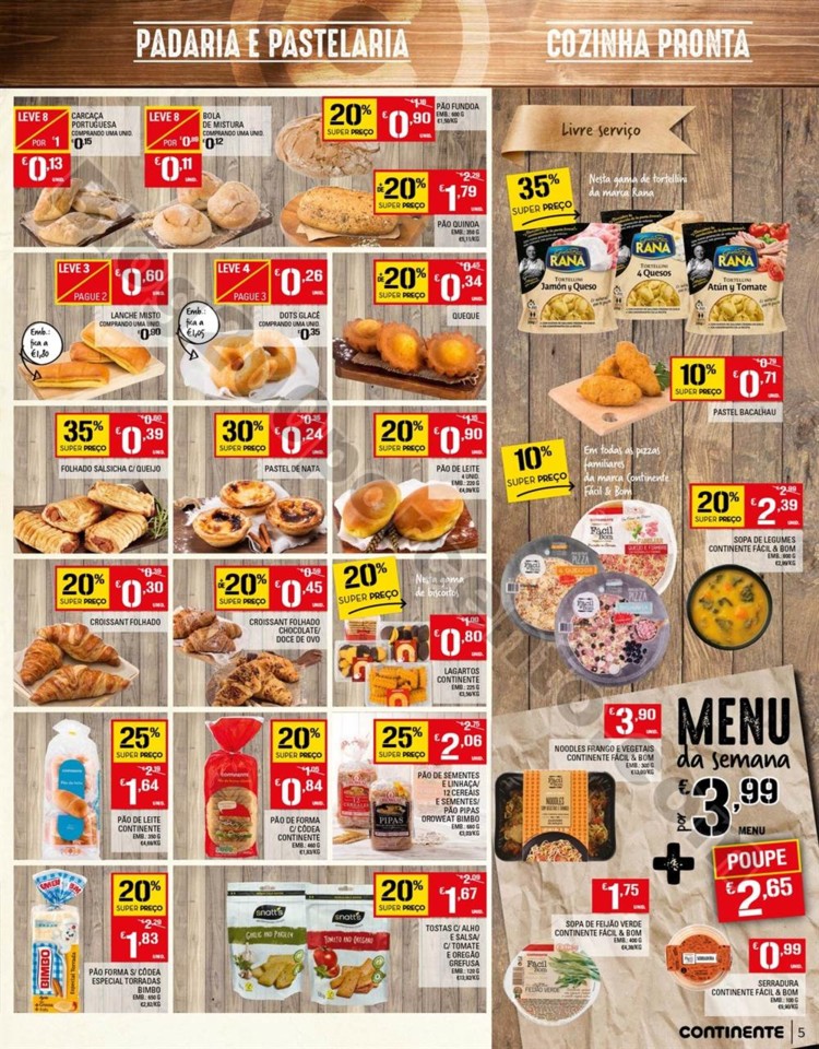 Antevisão Folheto CONTINENTE Madeira Promoções 