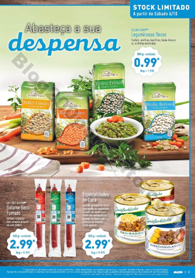 Antevisão Folheto ALDI Promoções a partir de 3 