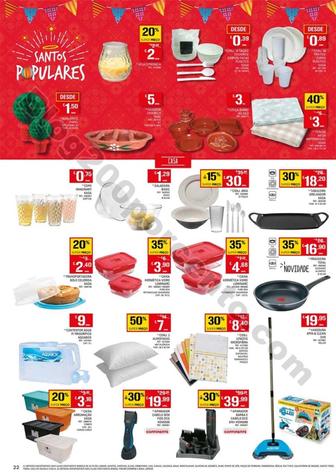 Antevisão Folheto CONTINENTE Promoções de 5 a 1