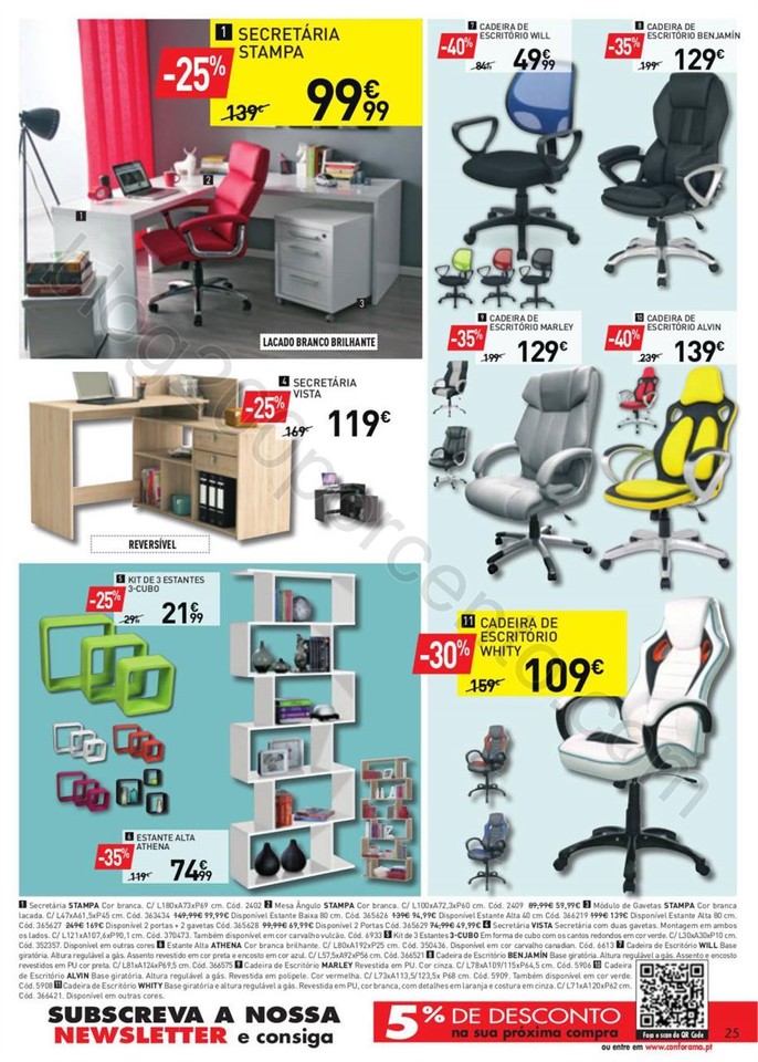 Novo Folheto CONFORAMA promoções de 9 a 23 fever