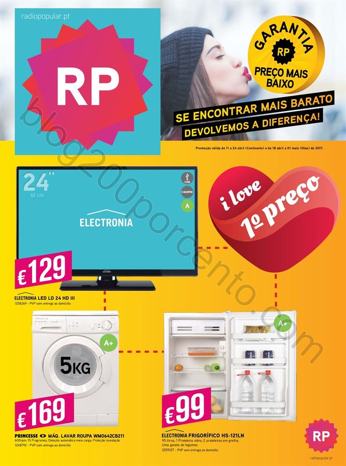 Novo Folheto RADIO POPULAR Promoções de 11 a 24 