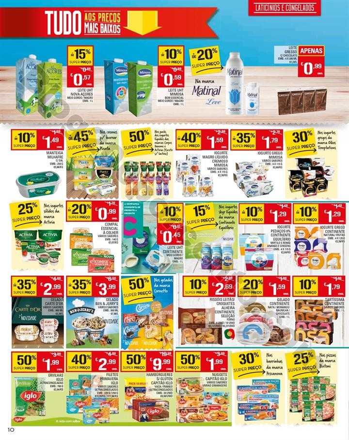 Antevisão Folheto CONTINENTE 8 a 14 outubro Madei