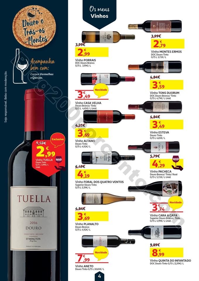 Antevisão Folheto AUCHAN Vinhos e Sabores Promoç