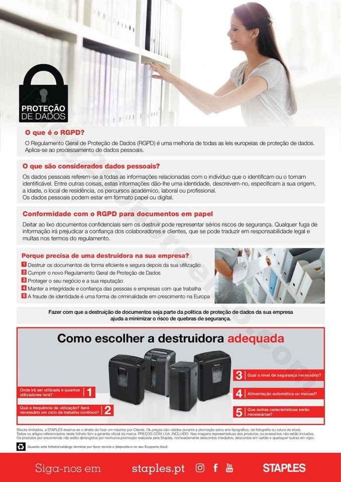 Antevisão Folheto STAPLES Extra Promoções de 4 