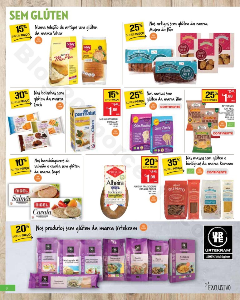 Antevisão Folheto CONTINENTE Bio &amp; Saudável prom