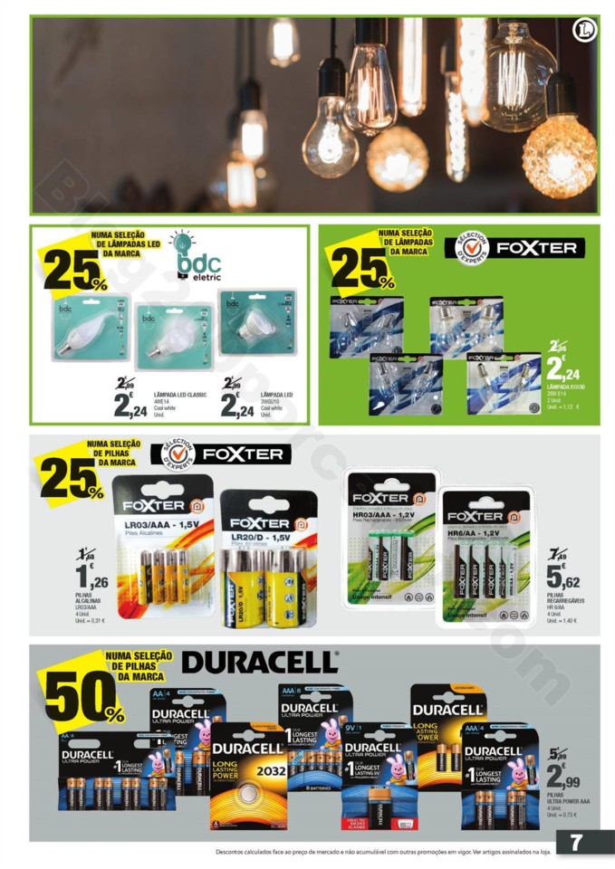 Antevisão Folheto E-LECLERC Promoções de 19 ama