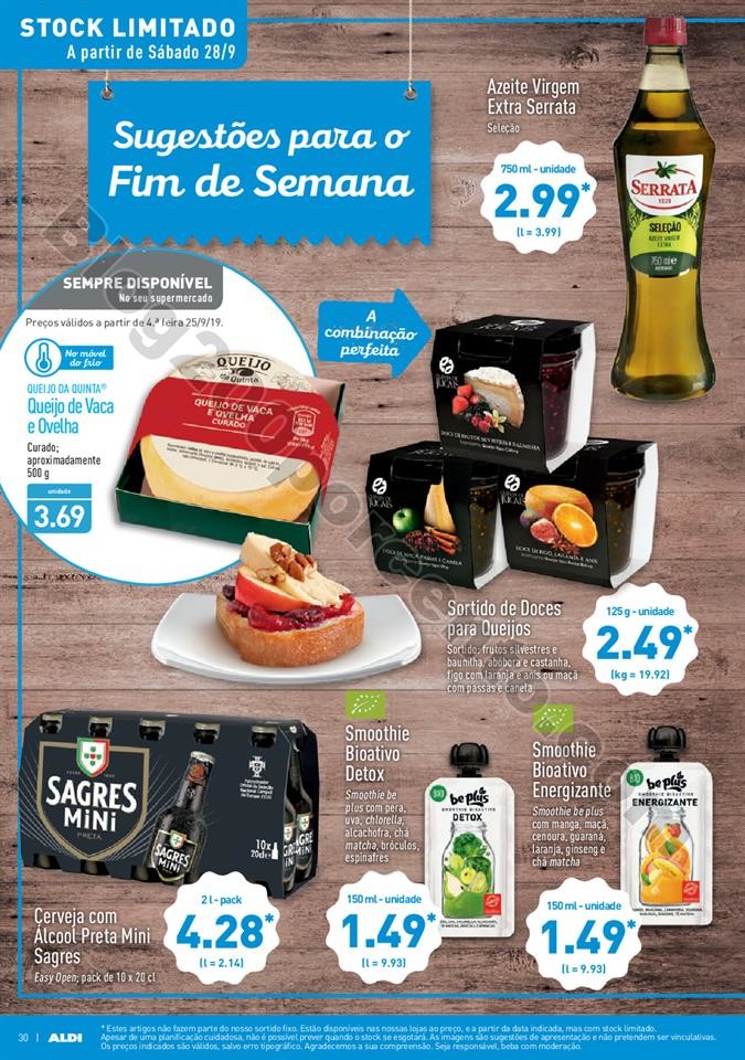 Antevisão Folheto ALDI Promoções a partir de 25