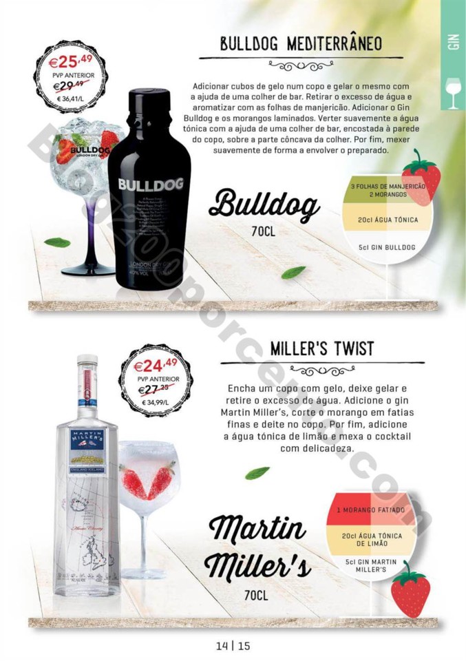 Antevisão Folheto CONTINENTE Cocktails promoçõe