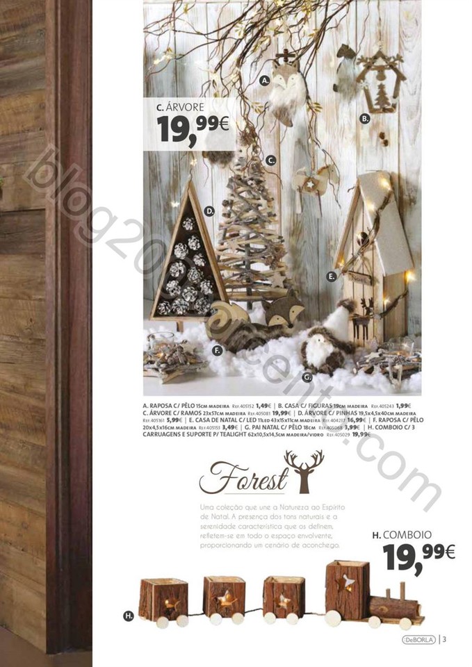 Antevisão Folheto DEBORLA Natal promoções de 5 