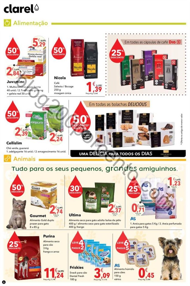 Antevisão Folheto CLAREL Promoções de 2 a 15 ju