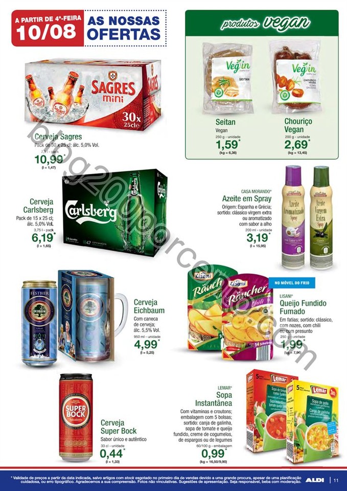 Antevisão Folheto ALDI Promoções a partir de 10