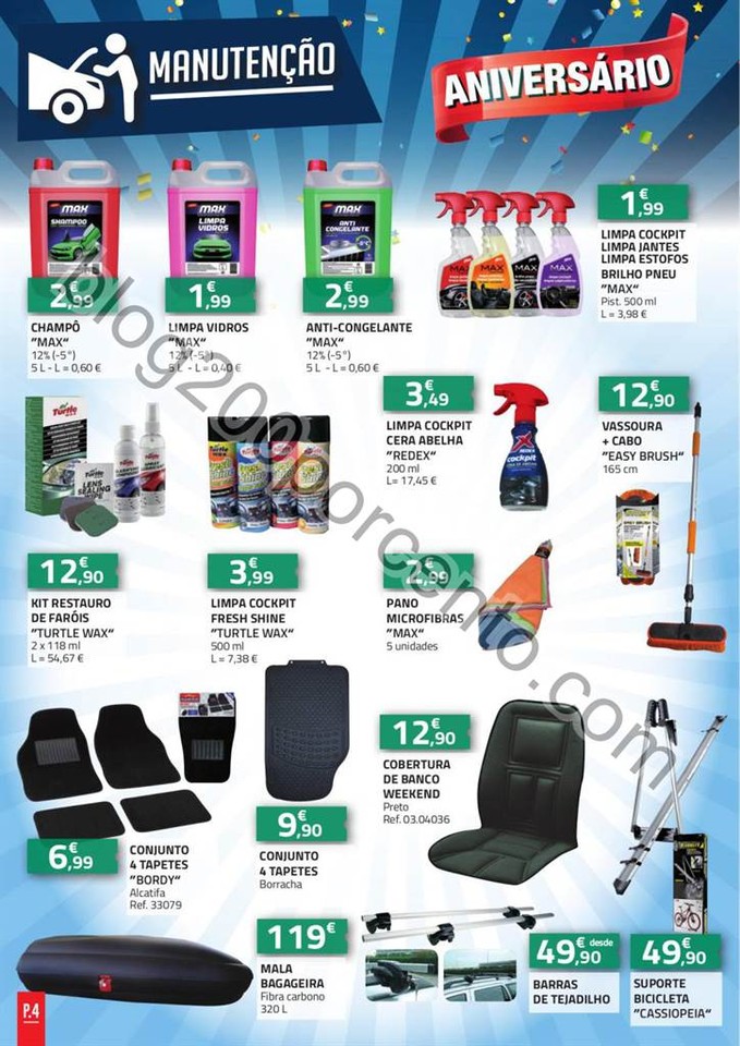 Antevisão Folheto E-LECLERC Aniversário Auto pro